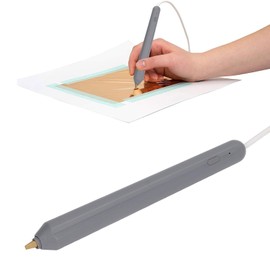 ZAWELIYO Bolígrafo de Lámina Caliente USB, Bolígrafo de Estampado con Lámina Térmica, USB Heat Foil Stamping Embossing Pen, Herramienta de Artesanía ABS para Dibujar y Escribir