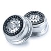 CNC Beadlock Wheel Rims Wheel Hubs for 1:10 Losi Baja