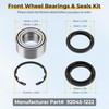 M MATI Front Wheel Bearings & Seals Kit for Kawasaki