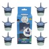 PME Cupcake Decorating Kit with Edible Toppers, Shark Attack