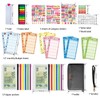 32 Pieces Budget Planner Set, A6 Budget Zipper Wallet and