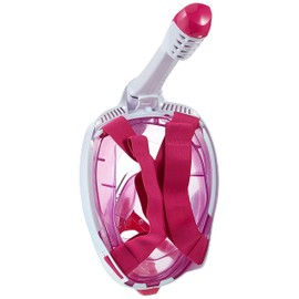 Seac Magica Snorkel Mask Full Face Mask Anti-Fog System with a Soft Mask Body, Dry Top Snorkel with Outlet Valve, S/M