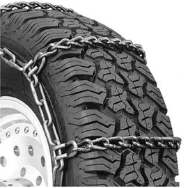 SCC QG3210 Quik Grip Wide Base DH Light Truck Tire Traction Chain - Set of 2