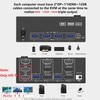 KVM Switch 3 Monitors 2 Computers 8K@30Hz/4K@60Hz, HDMI KVM Switches