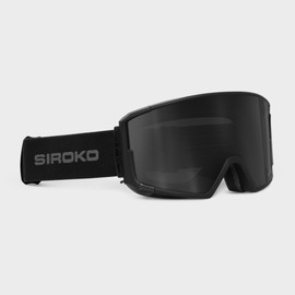 SIROKO - Snowboard and Ski Goggles with Magnetic Lens G3 Ranquet Black