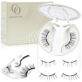 Juego de Pestañas Postizas Magnéticas Tecnología de Banda Magnética Rápida y Cómoda Reutilizables, Impermeables y Ligeras Ideales para looks...       