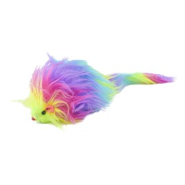 Fancy Pets Juguete Ratón Arcoíris Catch para Gatos en Poliester