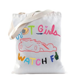 TSOTMO Racing Girls Tote Bag Motorsport Gift Racing Aesthetic Cosmetic Bag For Race Lovers Carry Racing Gift