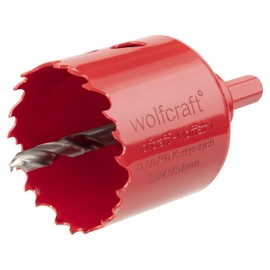 Wolfcraft 5471000 5467000 Hole saw, red