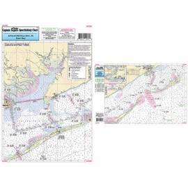 Captain Segull Inshore Apalachicola & East Bay, FL Fishing Nautical Chart
