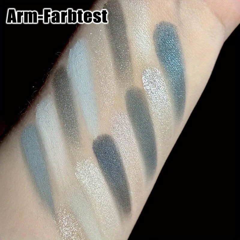 EONFAVE 15 Colours Smoky Eyeshadow Palette, Dark Punk Soft Matte