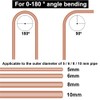 Ticfox 4 in 1 180 Degree Heavy Duty Pipe Bender