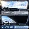 Magnetic Windshield Snow Cover for Winter Car Protection – PVC