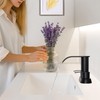 Ultimate Unicorn Black Waterfall Bathroom Faucet, 4 Inch Bathroom Sink