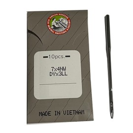 Organ Sewing Needle 7x4 dyx4 nw Leather Point Compatible for Singer 7 Class Cowboy 4500 (Size 24)