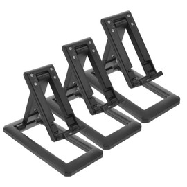 3piezas Soporte Teléfono Plegable Ajustable Ángulo y Altura Portátil y Estable para Celulares Compatible con Smartphones Fácil De Transportar