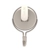 Bathroom & Kitchen Suction Hook Silver Aluminium & Stainless Steel