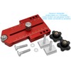 Extended Thin Rip Table Saw Device Circular Saw Rail Set,