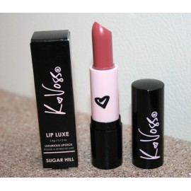 KVOSS NYC Lip Luxe Luxurious Lipstick in Sugar Hill pink nude 0.12oz Full Size