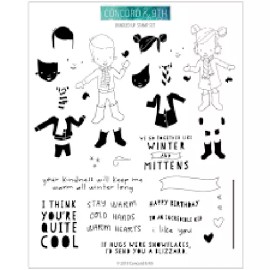Concord n 9th ACRYLIC STAMPS BUNDLED UP  STAMP SET