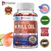 Pslalae Antarctic Krill Oil 1000 mg with Omega-3s EPA, DHA,