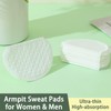 100 PCS Armpit Sweat Pads for Women & Men, Underarm