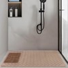 Mofonky Shower Mat Non Slip: 35.4" x 23.6" Large PVC