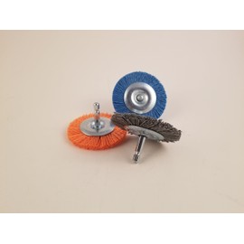 Dico 541-777-3 Nyalox Wheel Brush 3-Inch Orange 120 Grit