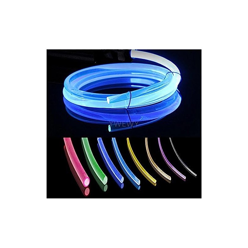 10ft PMMA Plastic Optic Fiber Side Glow Cable for LED