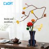 CaDA C59025W Botanical Flower Building Blocks,795 PCS Autumn Flower Building