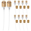 FOMIYES 10Pcs Golden Mini Spray Nozzle for Perfume Bottles, 13Mm