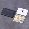Leather Thin Card Holder, Slim ID Case Small Credit Card