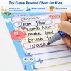 Chore Chart for Kids Dry Erase Reward Chart Reusable Self-Adhesive