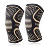 1 Pair Knee Sleeve Breathable Skin Friendly Nylon Knee Brace