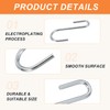 PATIKIL 2.5" S Hooks, 10 Pack Hook Wire Rack Hooks