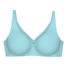 Triumph Women's True Shape Sensation T Minimiser Bra, Silver Blue, 95F