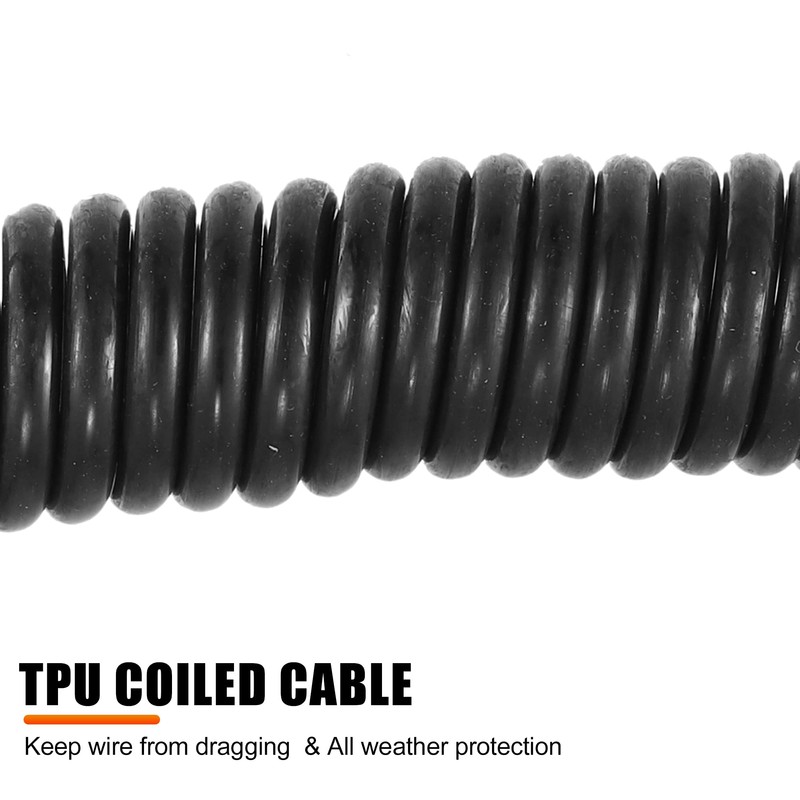 X AUTOHAUX 13 to 7 Pin Trailer Connector Trailer Adapter