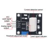 Hall Current Sensor Module Plastic Adjustable Electronic Component for Overcurrent
