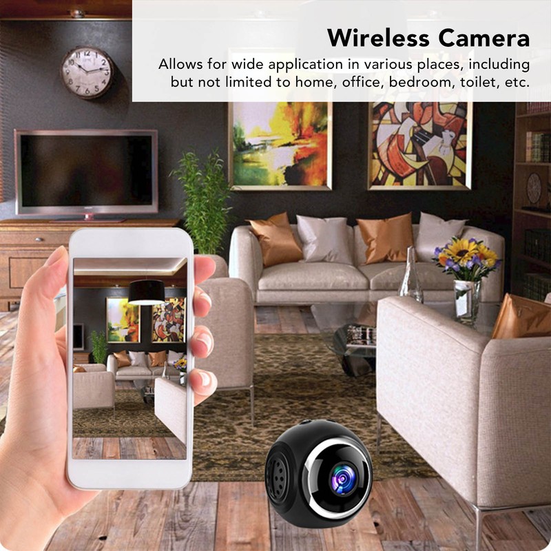 Wireless Camera 1080P WiFi Mini Recording Camera High Definition for
