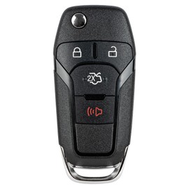 Vurkcy Key Fob Replacement for 2013 2014 2015 2016 Ford Fusion Car Keyless Entry Remote Control, N5F-A08TAA N5FA08TAA, 4 Buttons
