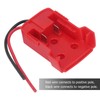 Battery Connector Adapter with Fuse Terminal ABS Safe Lithium Battery
