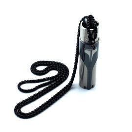 Kasher’s Lighter Necklace with Lighter Tool - Lightweight & Multipurpose Accessory with Chain for Lighters - Suitable to use as Cutter, or Multi-Tool Lighter Case