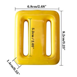 MOPHOEXII Dive Weights-1.1lb / 0.5kg-Vinyl Coated Diving Assorted Lead Weights，Lead Weights Scuba, Coated Dive Weights, Scuba Weights, Dive Belt Weights for Freediving, Spearfishing