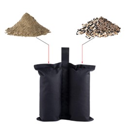 Set of 4 Gazebo Sand Bags, Sandbags Gazebo Stand Feet, Gazebo Weights for Canopy Tent, for Gazebos, Garden Tents, Marquees (Sand Not Included)