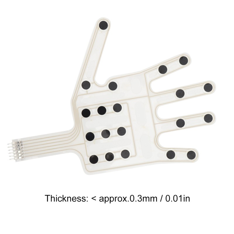 Pressure Sensor Film Electrical Accessory Resistive Glove Type High Sensitivity