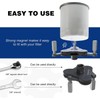 WORKPRO Universal Oil Filter Wrench Adjustable Magnetic Oil Filter Removal