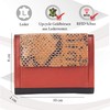 Sunsa Women's Purse Made of Soft Leather with RFID Protection,