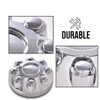 PIT66 4PCS 8 Lug Covers 17" Wheel Center Cap Fit