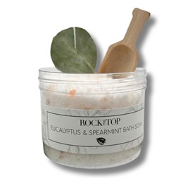 USA Made Epsom Salt Foot Spa Bath Salts, Dead Sea Salt, Epsom Salt Bath Soak with Apricot Oil. Enjoy Foot Bath, Foot Soak, Spa Kit Bath Salts for Women Relaxing in The Tub (Eucalyptus/Mint)