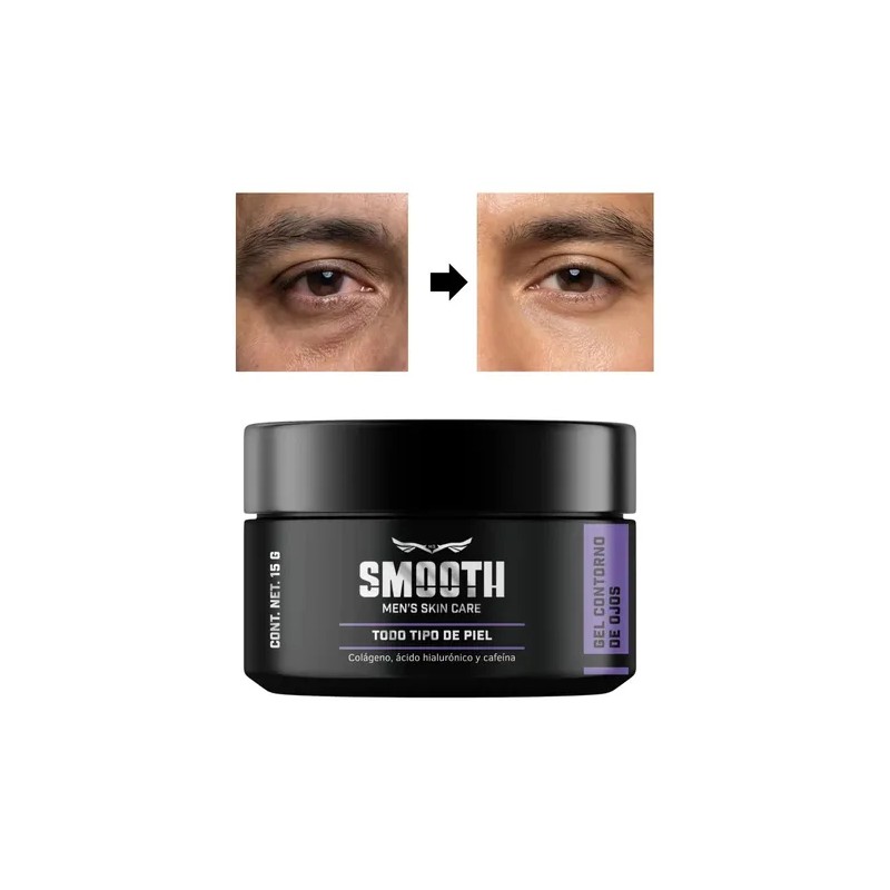 Kit Facial Smooth Skin Care Para Hombre Piel Mixta A